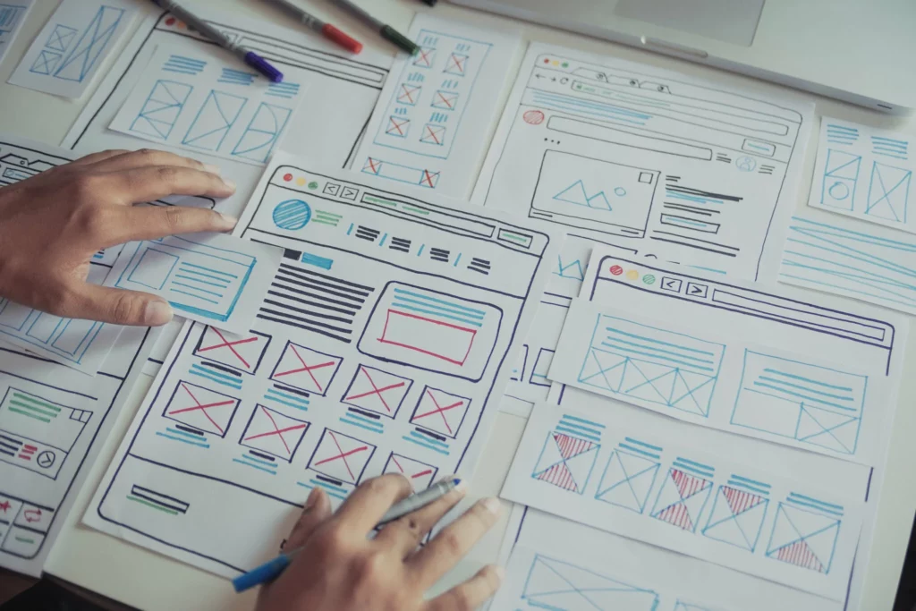 Planning out a website takes just as long as building it